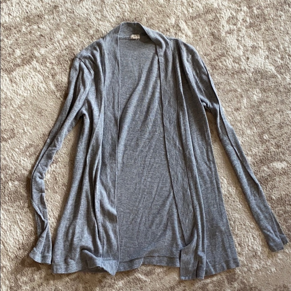 J. Crew XS Gray Cardigan